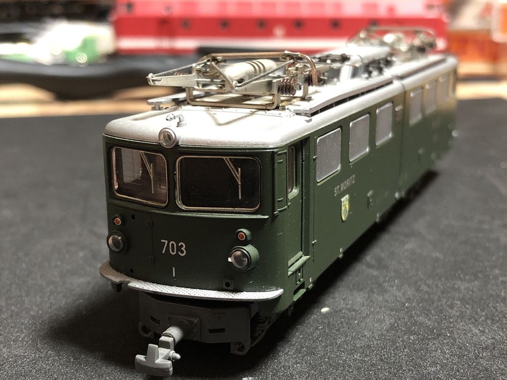 Bemo Modelleisenbahnen: Bemo 1254/3 E-Lok Ge 6/6 II St. Moritz der RhB  Top OVP – Gebraucht aus Zürich von empankin1968