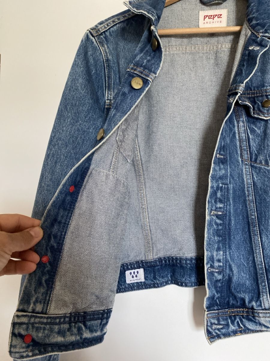 Pepe Jeans Giacche: Veste jeans Pepe Jeans – Nuovo (secondo la descrizione) da Lonay venduto da Ikoko 1