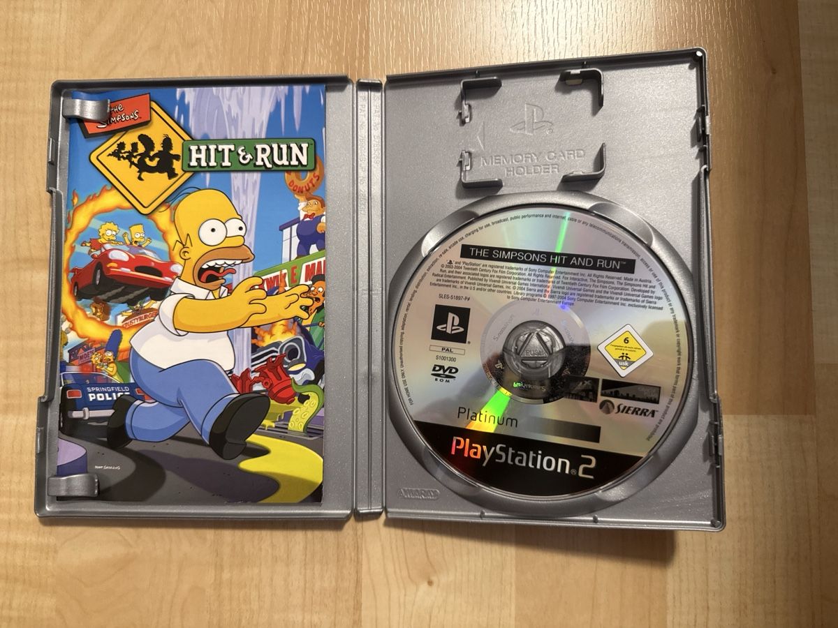 Sony Spiele: The Simpson Hit & Run PS2 – Gebraucht aus Schaffhausen von sabdiu 1