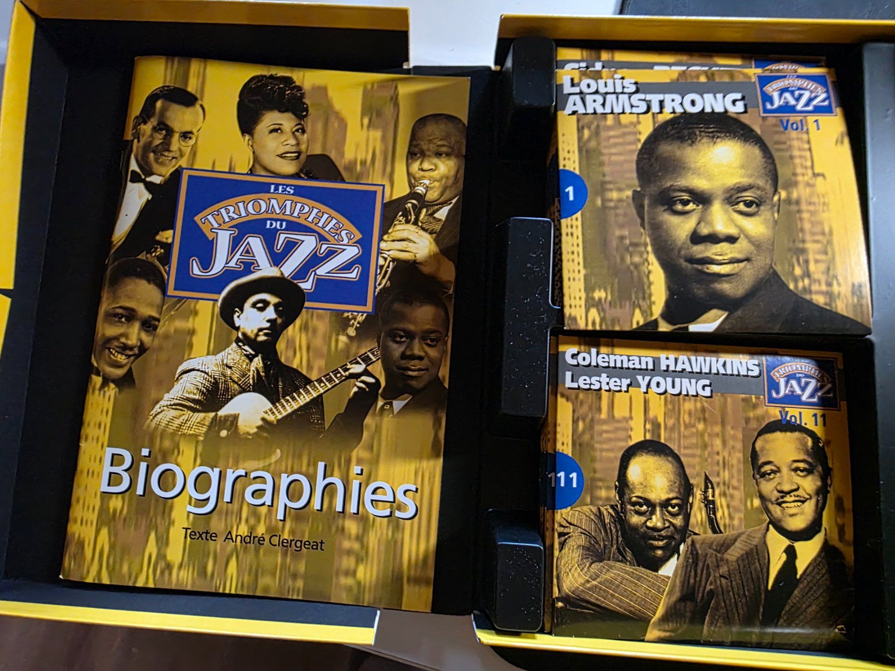 CD: CD Box - Les Triomphes du Jazz - 20 CD's – Usato da Walterswil BE venduto da Lonitti 2