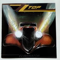ZZ Top Eliminator CD mit Original Unterschrift Dusty Hill