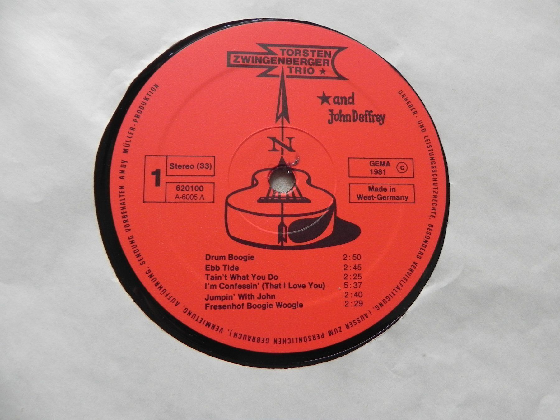 Dischi in vinile: LP De Schlagzeuger Torsten Zwingenberger – Usato da Siebnen venduto da krimsie 3