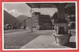Arosa Bahnhofquartier - Fotokarte ca. 1930