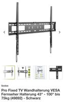 TV Wandhalterung 43“ bis 100“ VESA