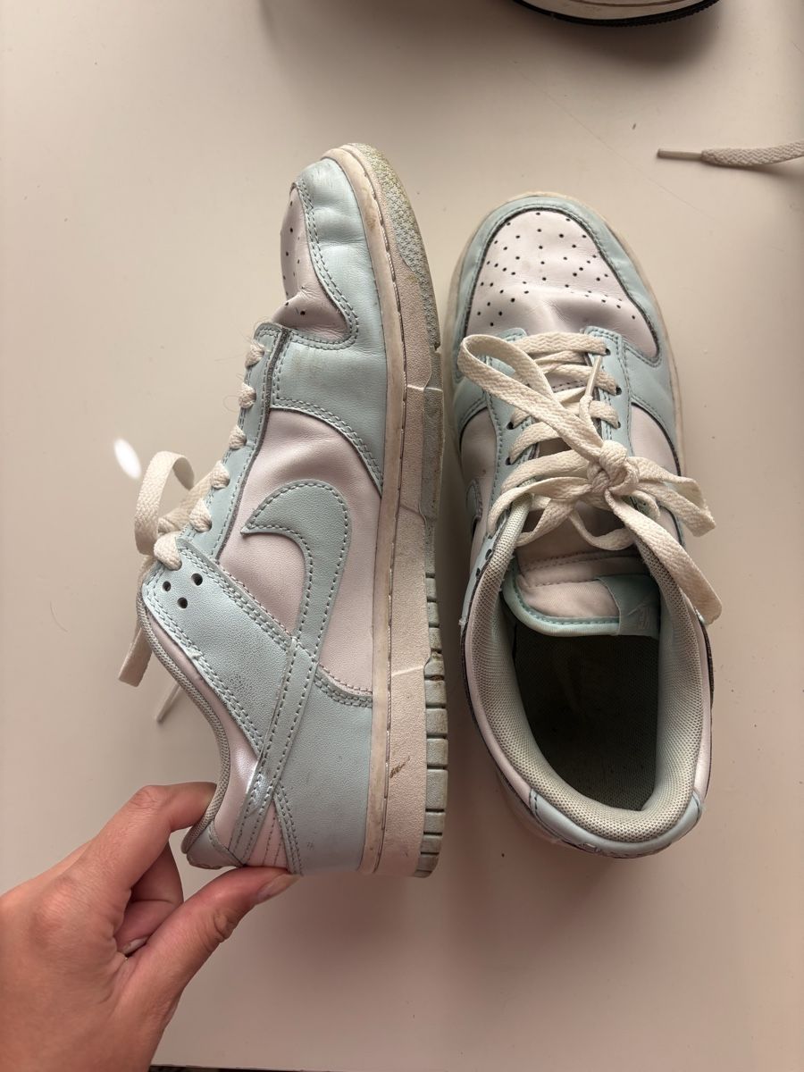 Nike Herrenschuhe: Nike Dunk Low - Light blue/white - Unisex sneakers  – Gebraucht aus Finstersee von mat_8vmf 1