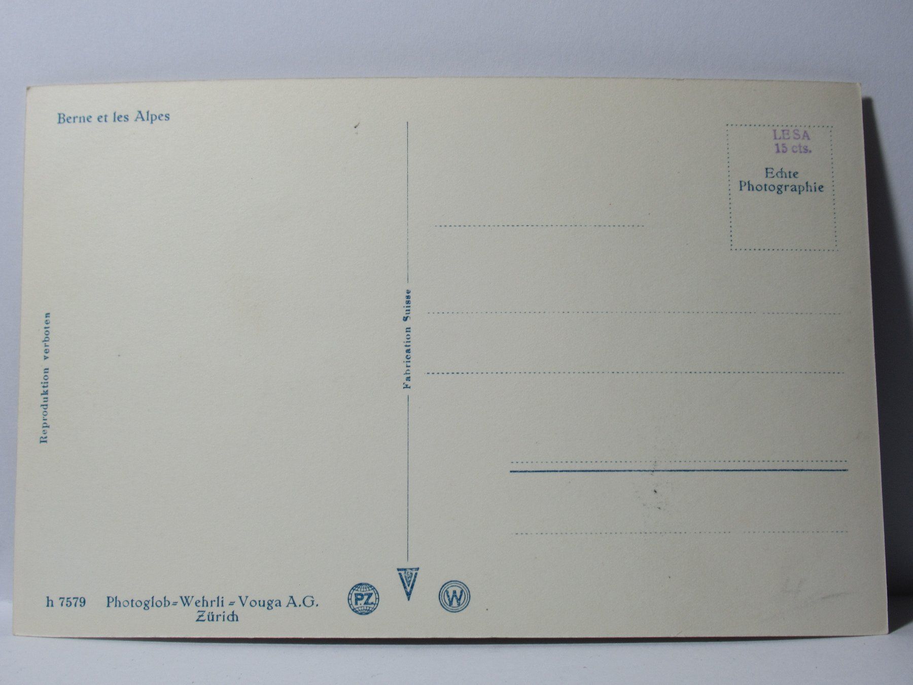 Cartes postales: Bern und die Alpen – Neuf (Voir description) à Grenchen par Bluemchen1900 1