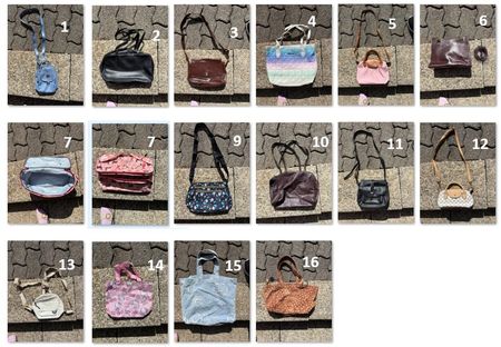Handtasche (Eine davon - Sie wählen welche)