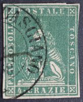Toskana MNr. 14 4 Crazie gestempelt
