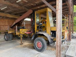 Holzkranwagen Kran Jonsered FB-M-14,2-85