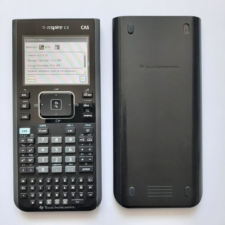 Calculatrice Texas Instruments Ti-Nspire CX CAS – Couleur, Graphique, Programmable (occasion)