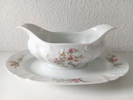 L&C LAFARGE LIMOGES Saucière en porcelaine (3,5 dl)