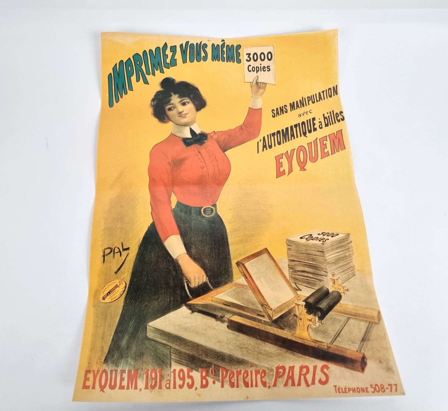 Posters & Illustrations: Werbeplakate mit antiken Designe 6 Stk. – D'occasion à Urtenen-Schönbühl par Restwert_Schoenbuehl 4