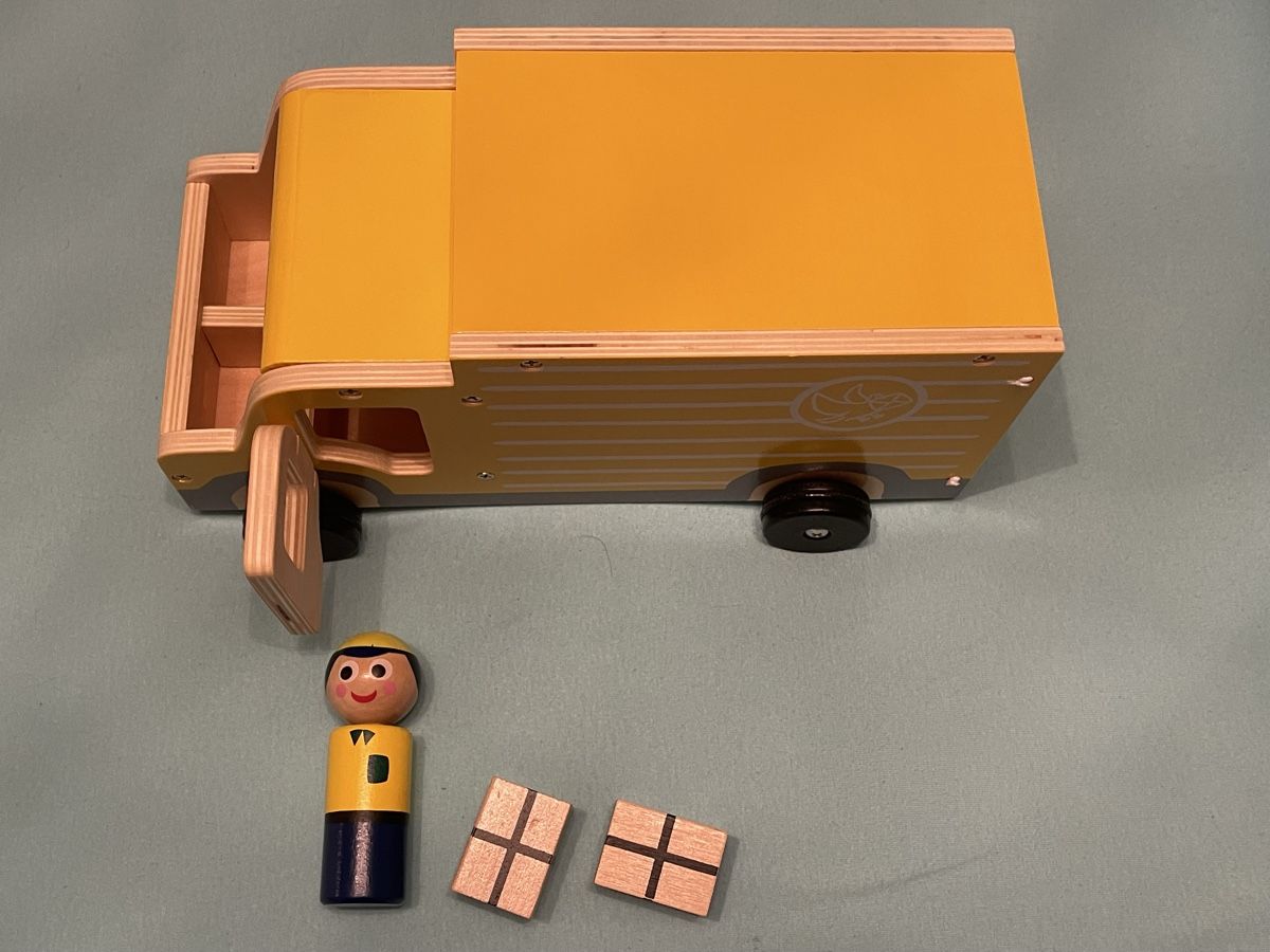 Giocattoli: Holz Spielzeug Auto – Nuovo e nell'imballaggio originale da Krattigen venduto da Chasseur3 1