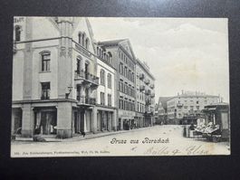 2  AK  Rorschach, gel.  1902