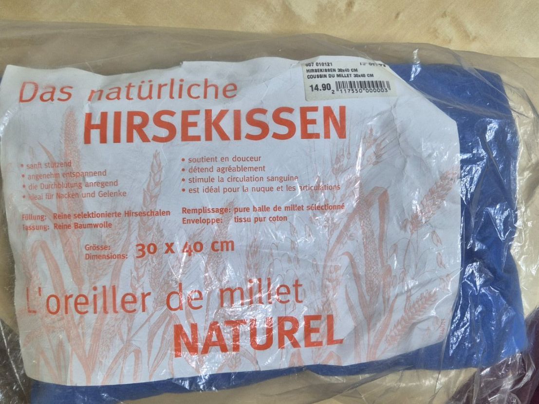 Cuscini: Hirsekissen – Nuovo (secondo la descrizione) da Huttwil venduto da Hpb7