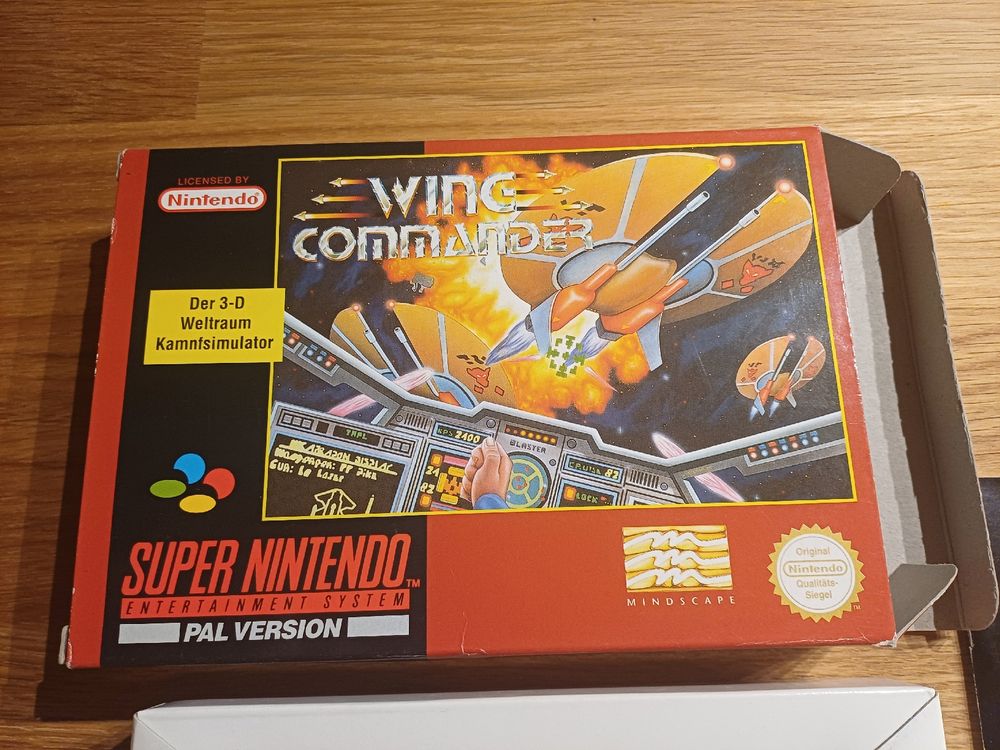 Nintendo Giochi: Wing Commander Super Nintendo SNES OVP Spiel Pal Version  – Usato da Aarau venduto da Kaesekuchen2000 1