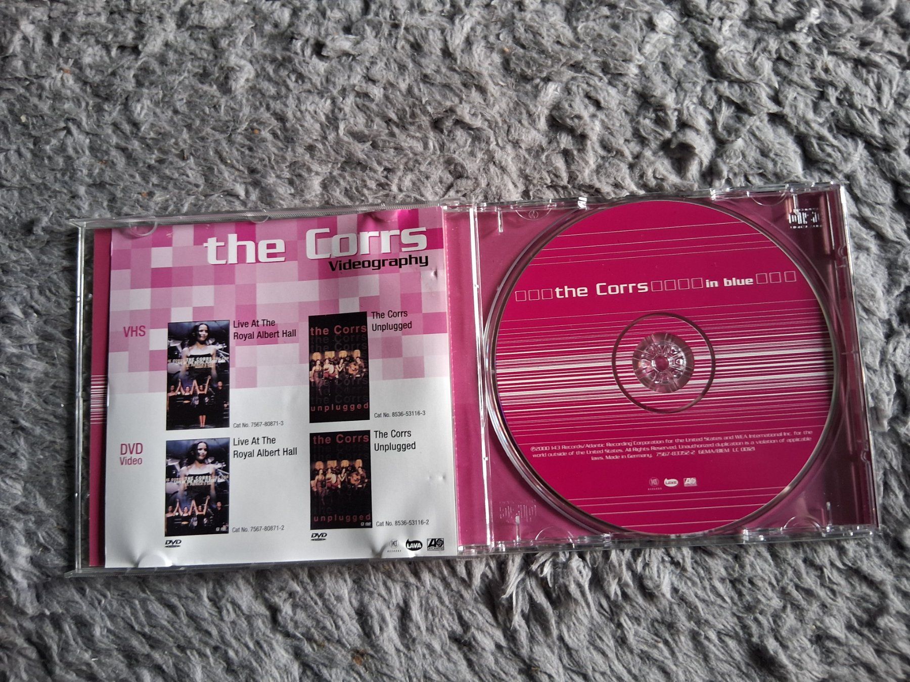 CDs: THE CORRS     IN BLUE      CD – Gebraucht aus Wetzikon ZH von Ramones01 2
