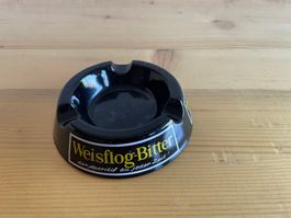 Aschenbecher Weissflueg-Bitter Buchecker & Co Luzern schwarz