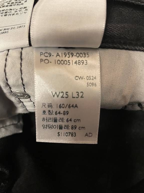 Jeans: Lewis 502/90s Damen-Jeans schwarz – Usato da Möriken AG venduto da nipamijule 3