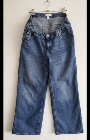 Jeans pregnancy bleu H&M taille L comme neuf !