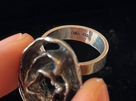 Ringe: Relo Austria moderner Designer Silberring 1960er 1970er – Gebraucht aus Clarens von Lois86 4