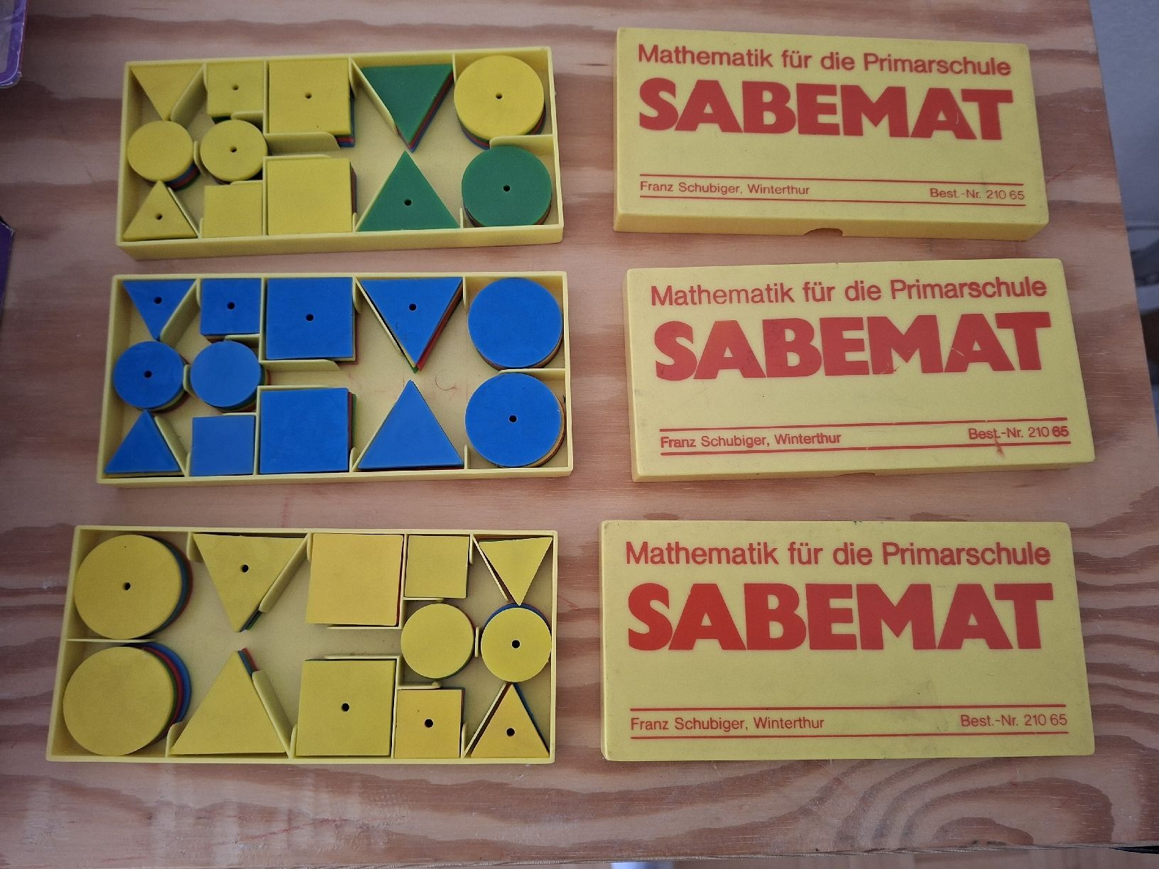 Giochi: Sabemat Mathematik Primarschule, 3 Stk., Winterthur Top! – Usato da Gondo venduto da Du2020