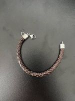 Thomas Sabo Lederarmband mit Silberverschluss