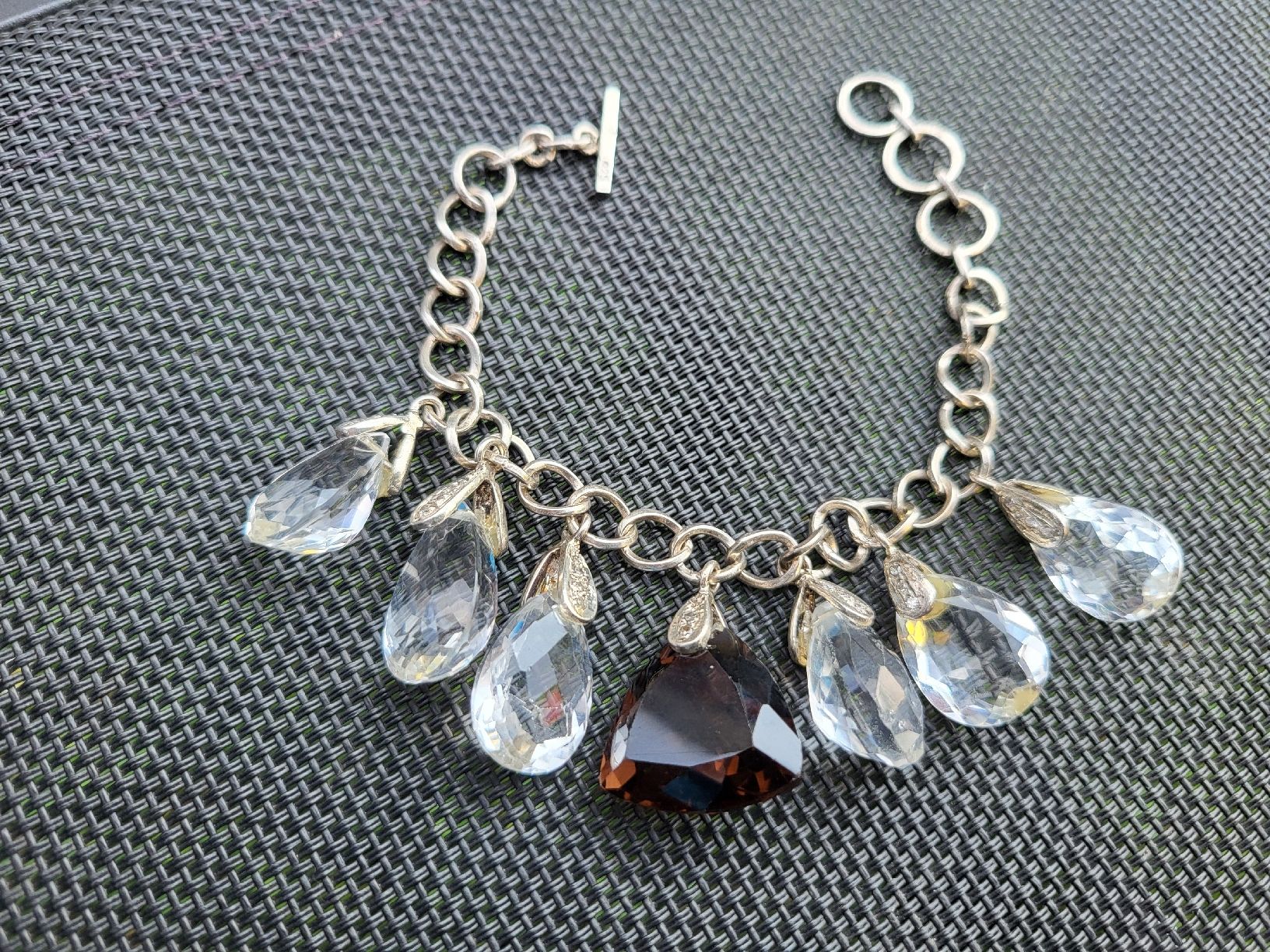 Bracciali & Braccialetti: Bergkristall Armband Silber – Usato da Gutenswil venduto da ghekko88 1