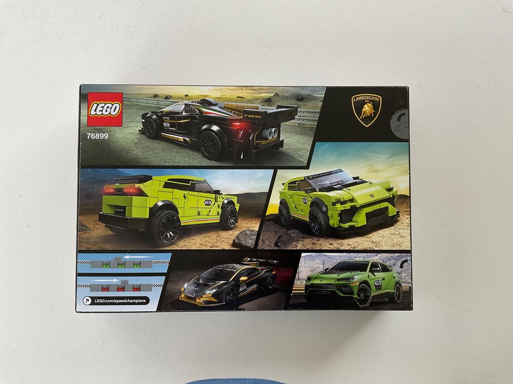 Lego 76899 Speed Champions Lamborghini Urus & Huracán NEU (Neu und ...