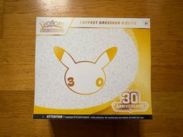 Pokémon 30e Anniversaire Coffret Dresseur d’Élite FR SEALED