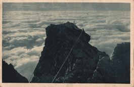 Historische Ansichtskarte Zugspitze 1922, guter Zustand