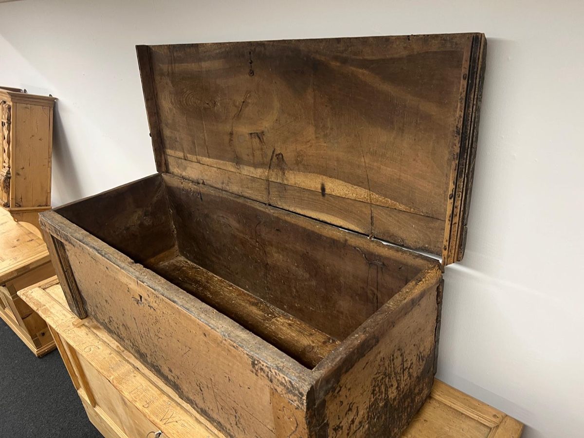 Cassapanche: Gotische Truhe dat.1594 – Usato da Gossau SG venduto da Liq-Gossau 8