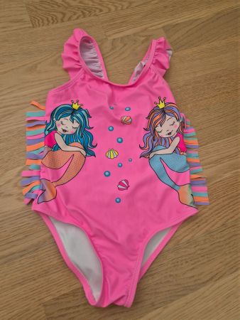Badeanzug pink Grösse 98/104