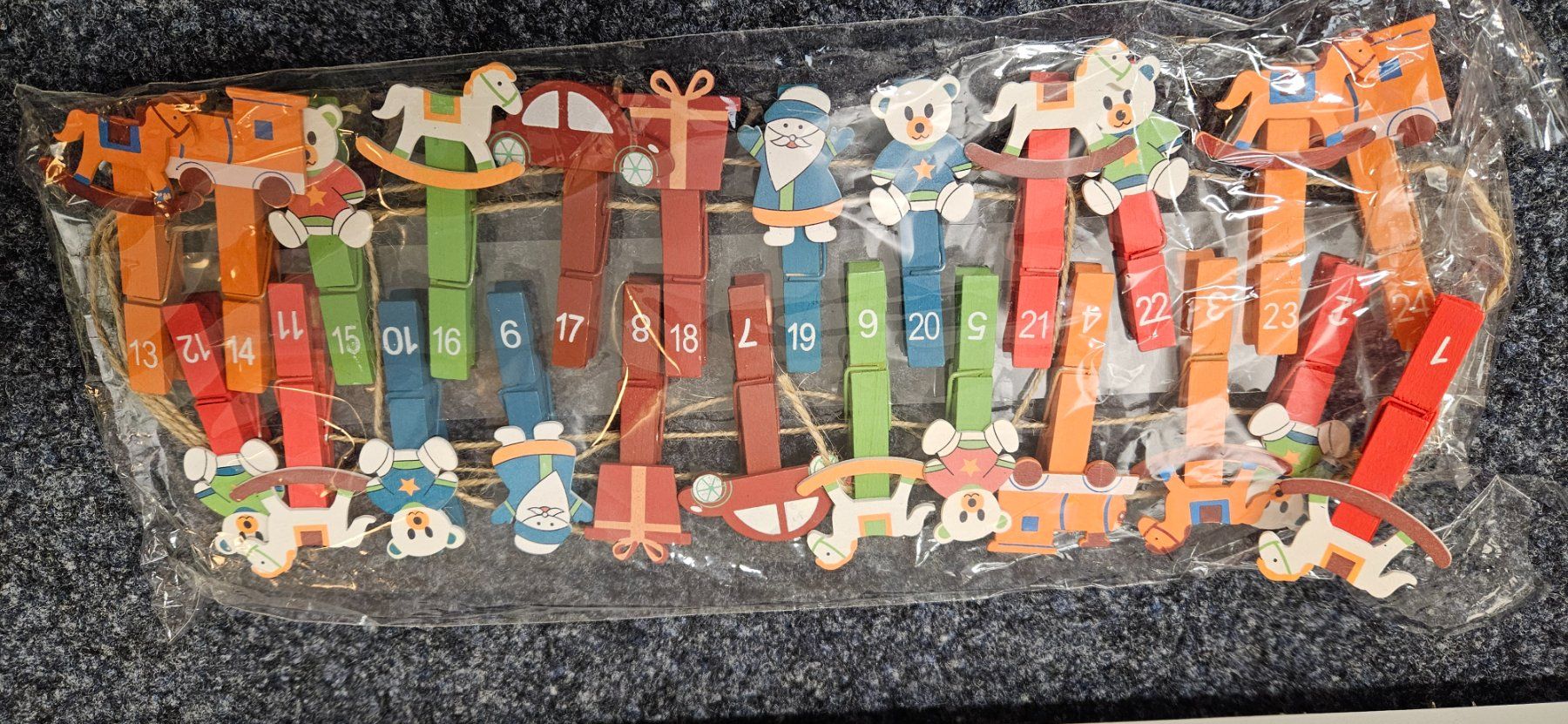 Calendari: Adventskalender Zahlen NEU – Nuovo e nell'imballaggio originale da Balgach venduto da silvia2030