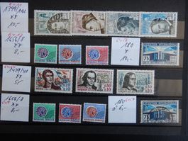 Frankreich Lot mit schönen Werten **/*/gest. II