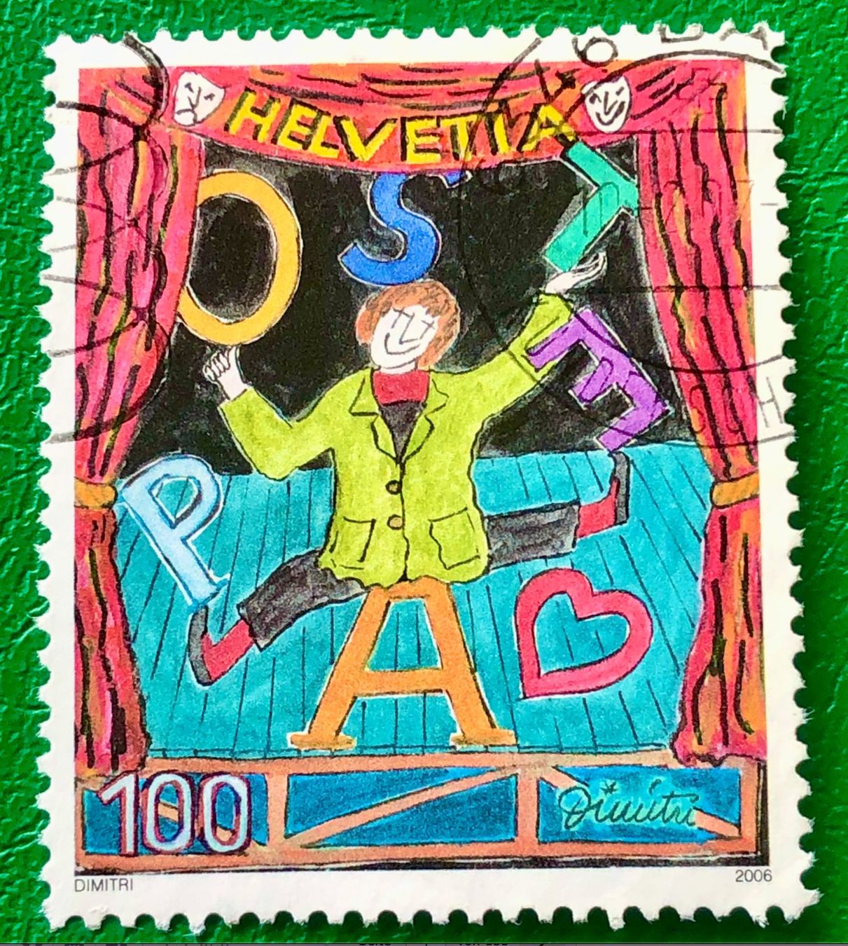 Tous les timbres: Nr.1212 Buchstaben Jongleur GESTEMPELT 2006 – D'occasion à Aarau par Billa007