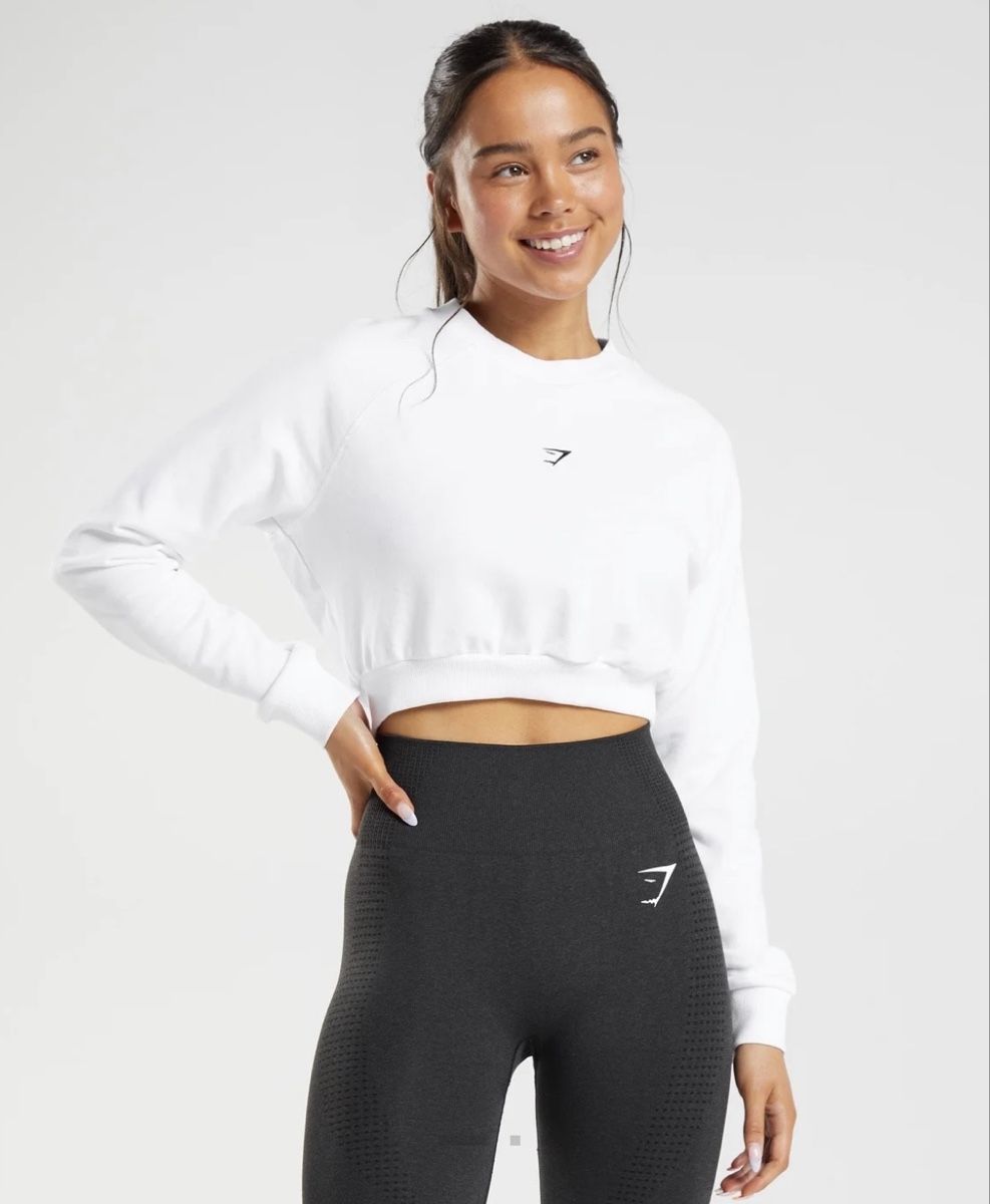 Gymshark Maglioni & Felpe: Gymshark Crop Sweater – Nuovo (secondo la descrizione) da Grenchen venduto da rahel_98 2