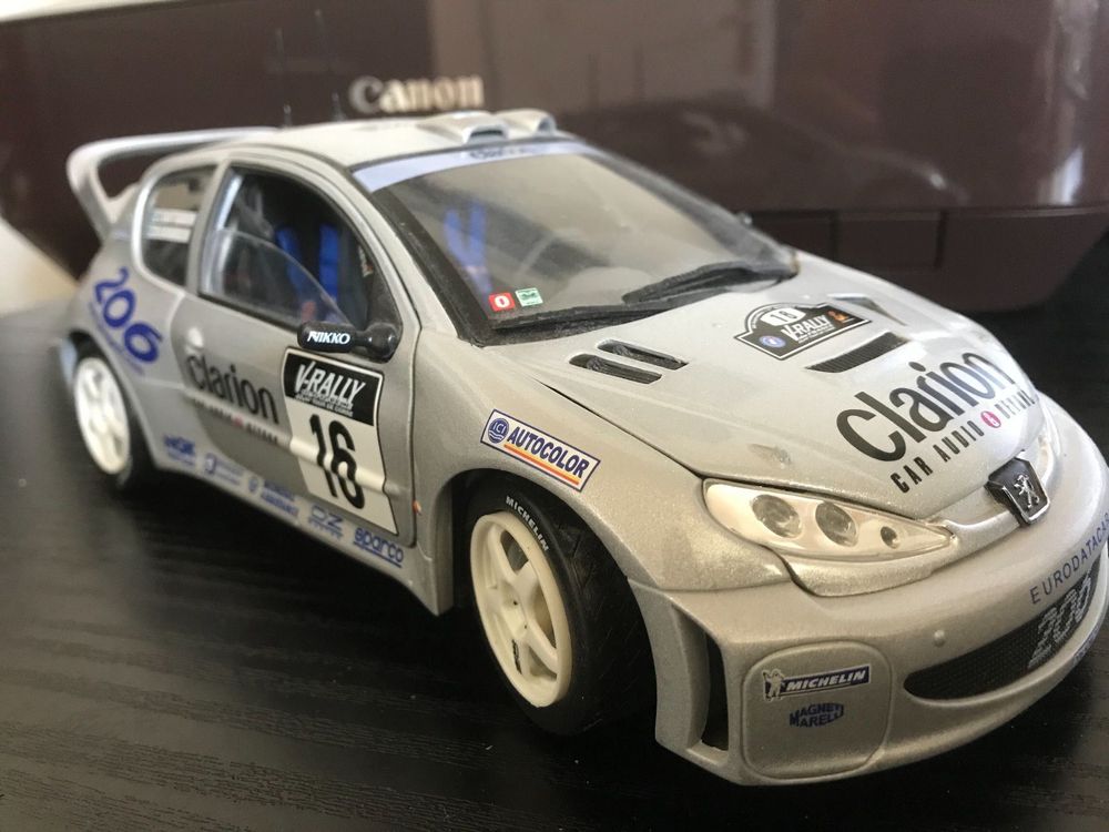 Tableau De Bord Pièce Miniature Peugeot 206 WRC 31 Sanremo Solido 1 18 185471 185471