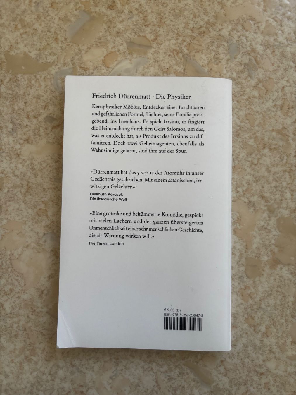 Bücher: Die Physiker - Dürrenmatt – Gebraucht aus Brüttelen von mat_s57p 1