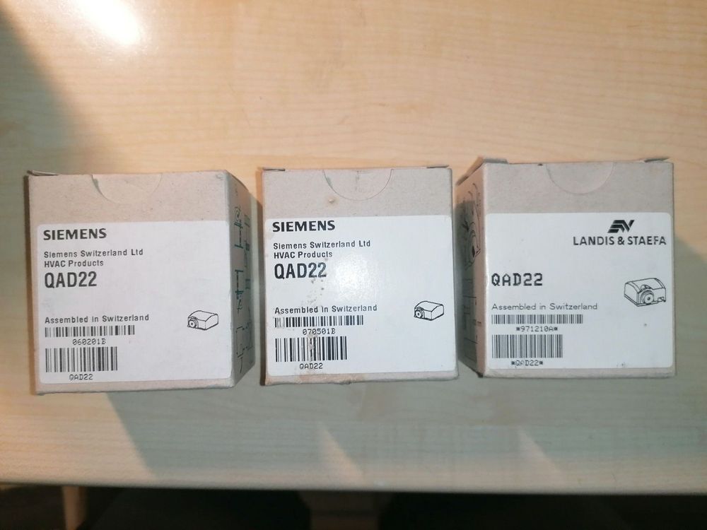 Landis & Stäfa Siemens QAD22 | Kaufen auf Ricardo