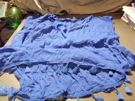 Strand - Shirt Grösse One Size, blau/Zöt