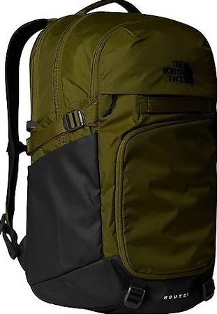 The North Face Router Backpack Rucksack Army Green Olivgrün