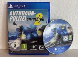Autobahn Polizei Simulator 2 PS4 Spiel guter Zustand