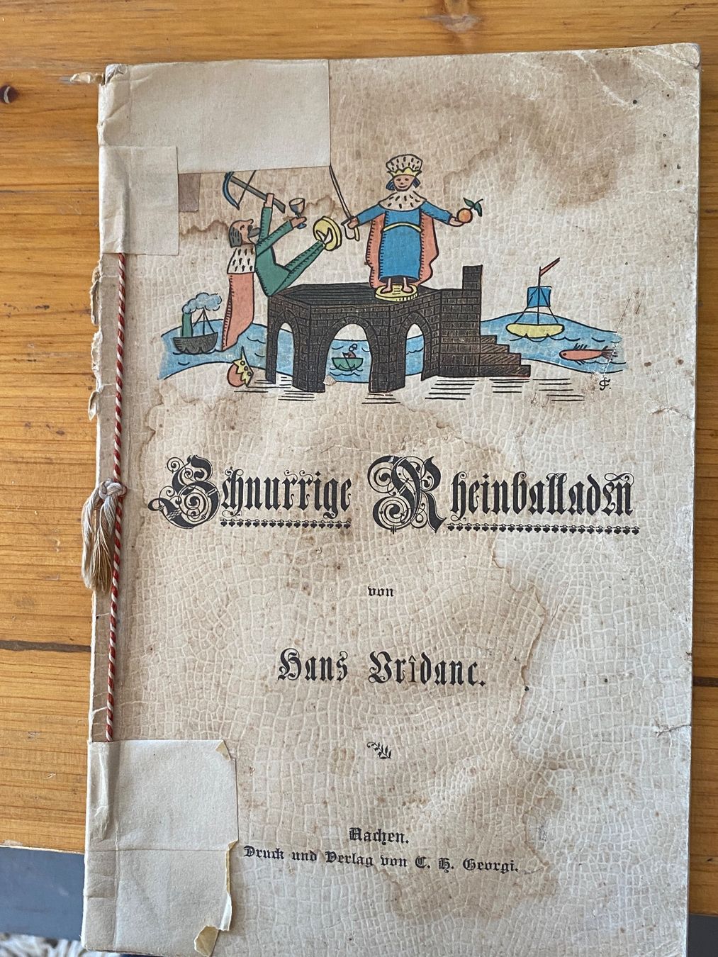 Libri: Schnurrige Rheinballaden – Usato da Tesserete venduto da kerstin020