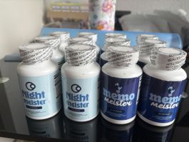 6 Neue MemoMeister 6 Dosen & NightMeister 6 Dosen