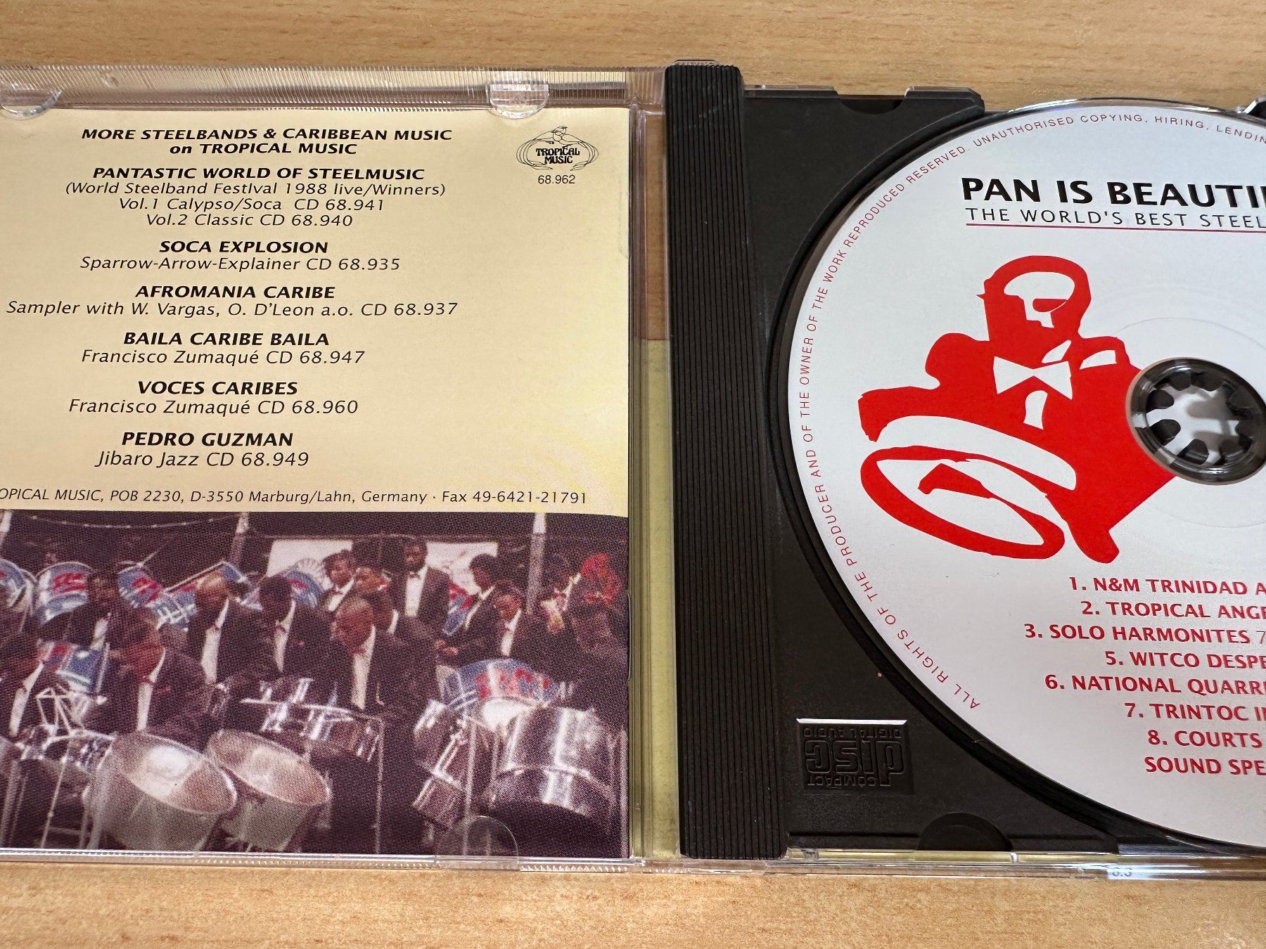 CD: Q5 Various - Pan Is Beautiful Vol.1 - Calypso & Soca – Usato da Rikon im Tösstal venduto da Alpenmutz 2