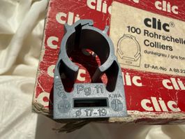 Clic Rorhschellen 17 Colliers (17-19mm Ø) PG11 - Ø 4mm