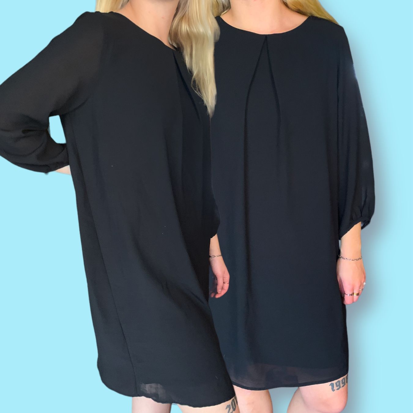 H&M Robes: Black flowy dress – D'occasion à Basel par demonbaby2222 2