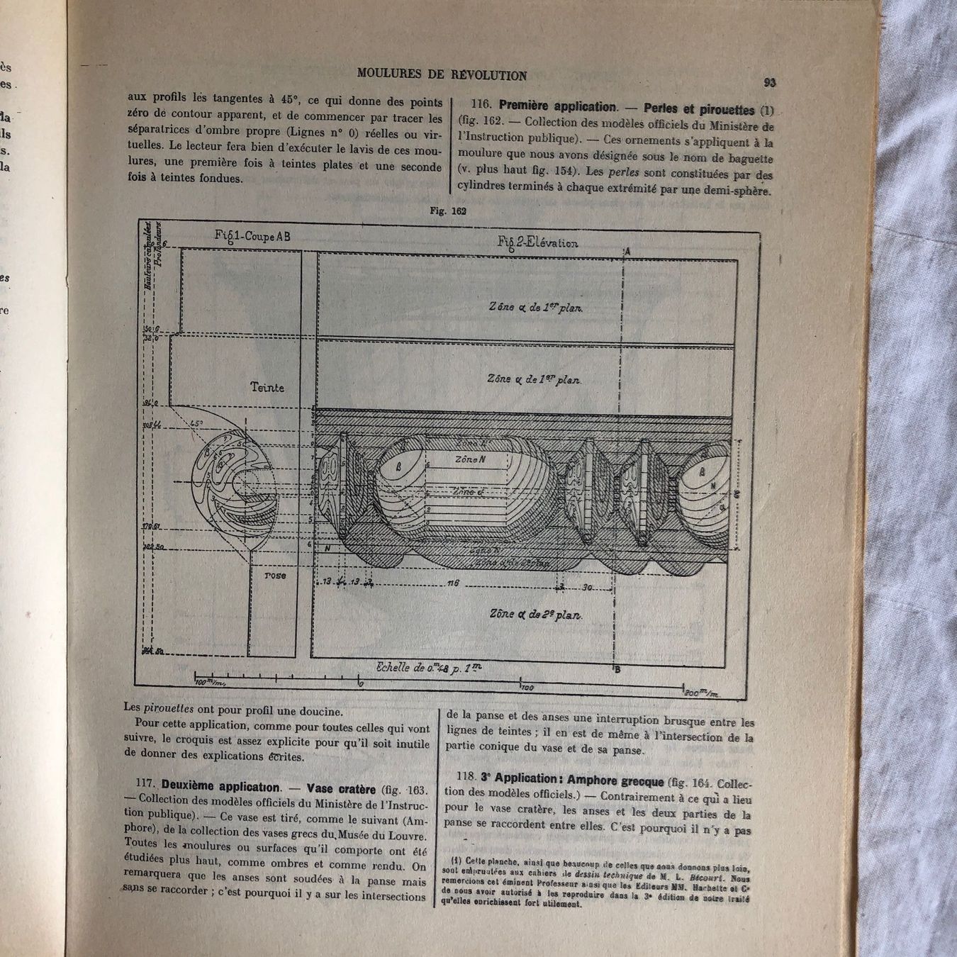 Libri: TRAITE DE PERSPECTIVE LINEAIRE JJ Pillet – Usato da Zürich venduto da Husopaska 5