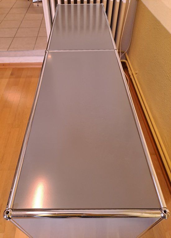 USM Regale: Schönes USM Haller Highboard in mittelgrau – Gebraucht aus Winterthur von altrade 5